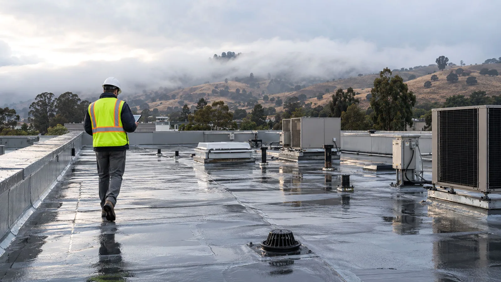 Commercial Roof Due-Diligence Surveys in Kent, WA