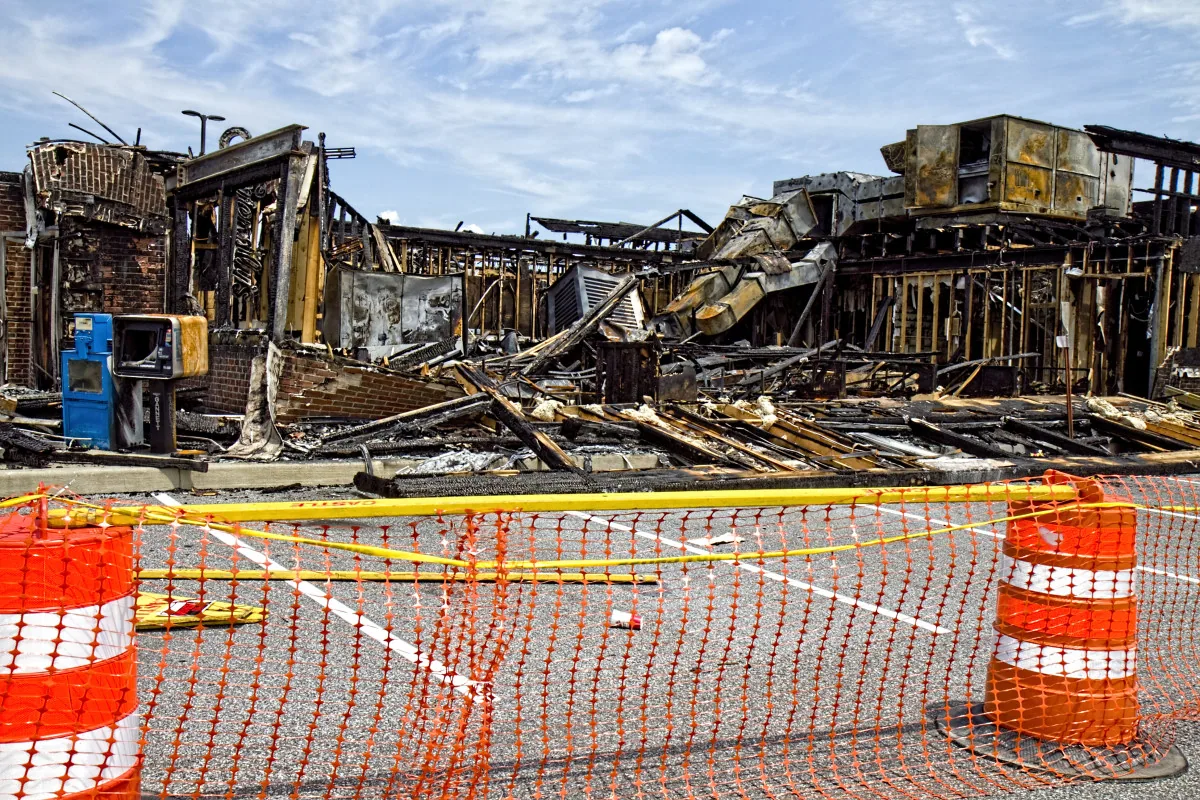 Commercial Fire Damage Roof Repair in Kent, WA Commercial Fire Damage Roof Repair in Kent, WA