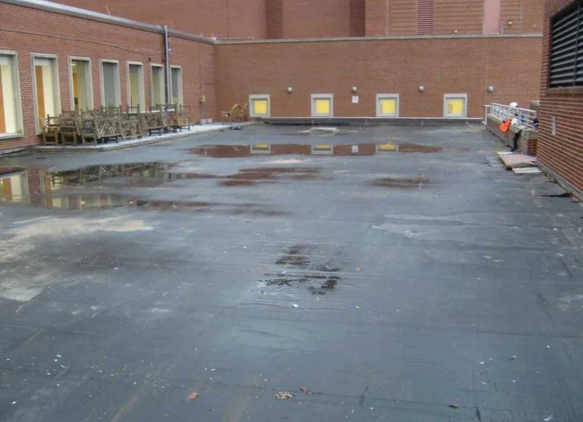 Commercial Ponding Water Roof Repair in Kent, WA Commercial Ponding Water Roof Repair in Kent, WA