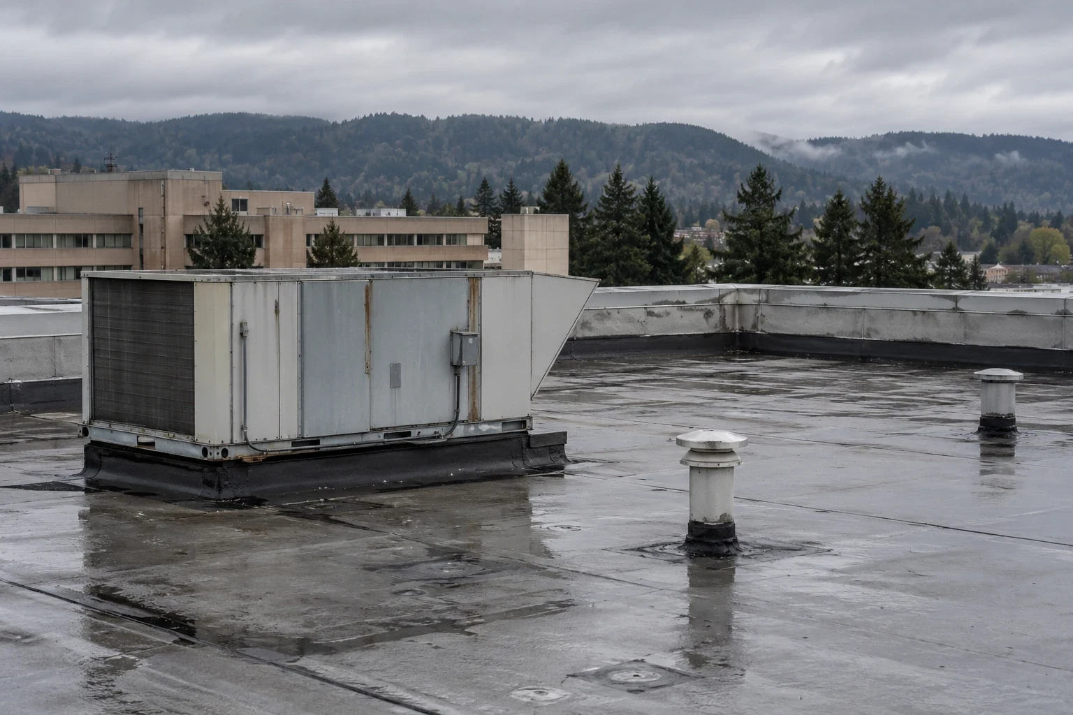 VA Medical Center Roofing in Kent, WA